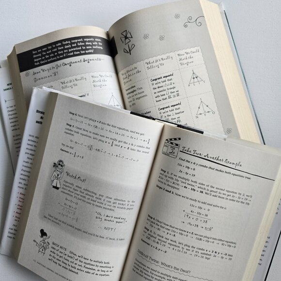 MATH Girls Get Curves AND Hot X:Algebra Exposed Danica McKellar BOOKS - Picture 6 of 9